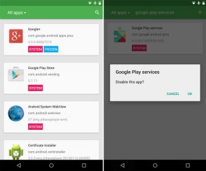 غیرفعال سازی اپلیکیشن ها با Disable Application (نیازمند روت)۱