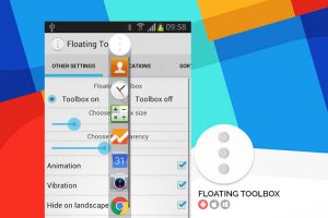 Floating Toolbox