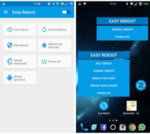 راه اندازی مجدد گوشی در حالت های مختلف با Easy Reboot (نیازمند روت)۱